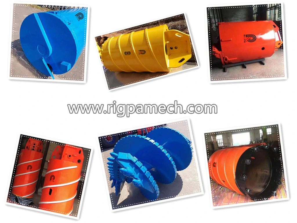 Drilling Tools Core Barrel with Roller Bit Drilling Rig Bucket Used for Rotary Drilling Rig