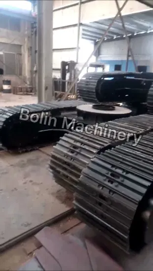 Steel Track Pile Driver Undercarriage Crawler Tracks for Drilling Rig